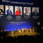 The panel on stage at the WHS Supplier Connect Conference